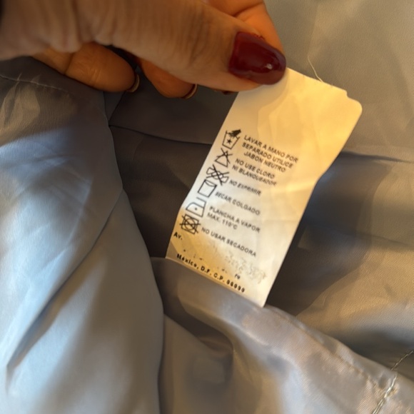 Foley’s Petite Women’s Top Cap Sleeve Peplum Hem With Detachable Belt Si… - Picture 10 of 12